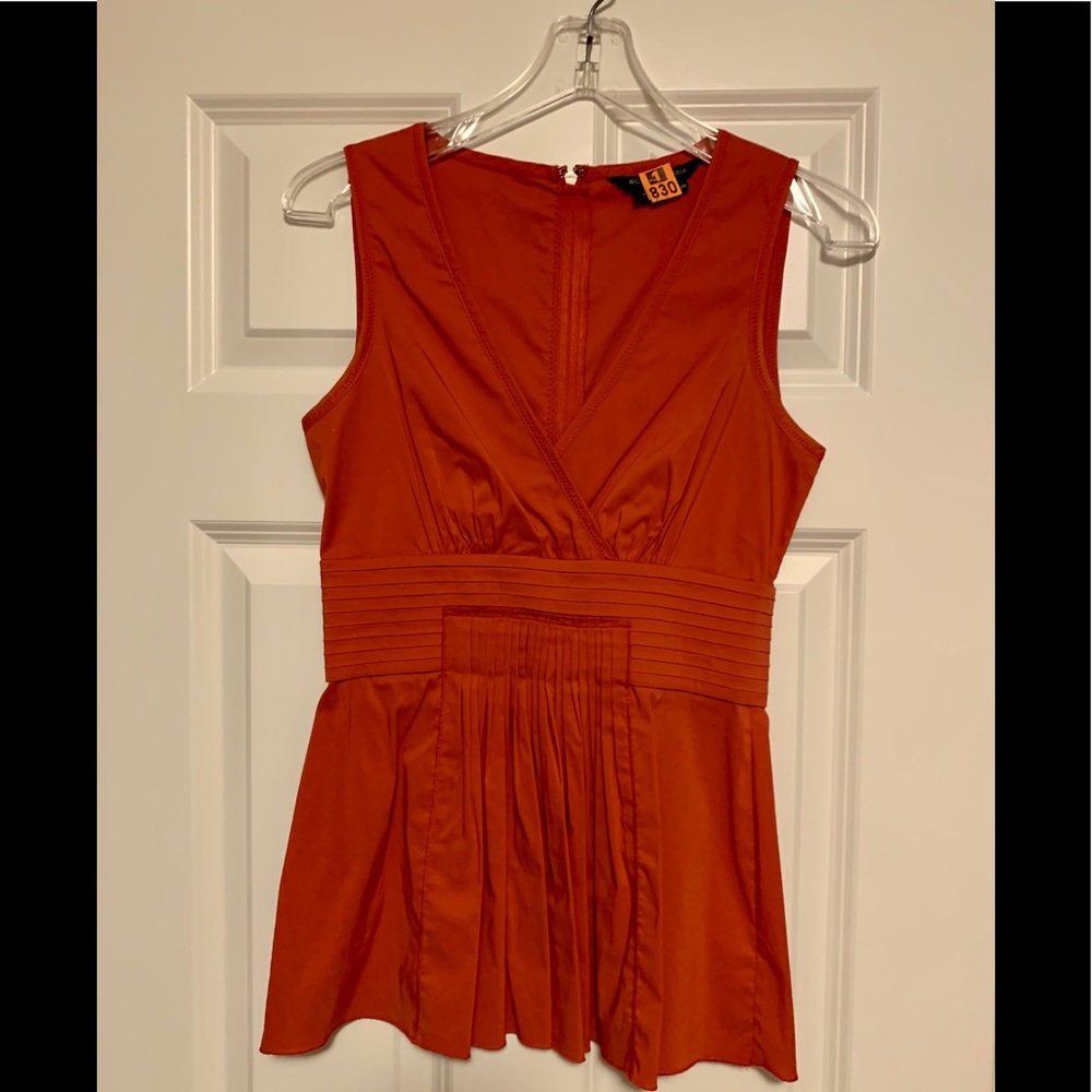 BCBGMAXAZRIA peplum top